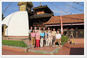 Ausflug zum Nepal Tempel 2015 ---- 30 Jahre Volkstanzgruppe Vohburg